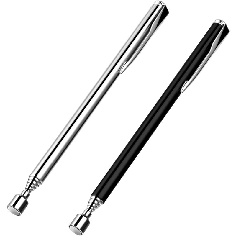 2 Pack Telescopic Magnetic Pick Up Tools With Pocket Clip, 0.7Kg Extendable Metal Magnetic Grabber Tools For Picking Up - Image 1