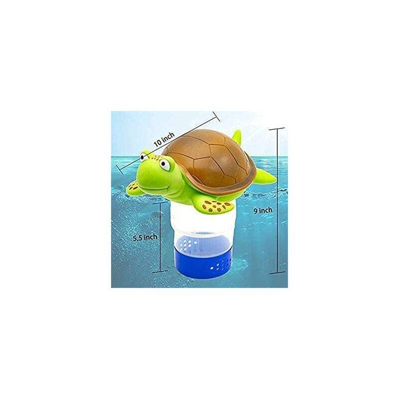 Premium Floating Pet Chlorine Dispenser For Chemical Tablets Compatible With 3