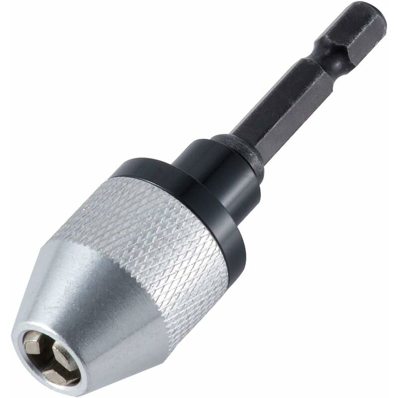 Quick Change Keyless Drill Chuck With 0.3-6.5Mm Hex Shank - Image 1