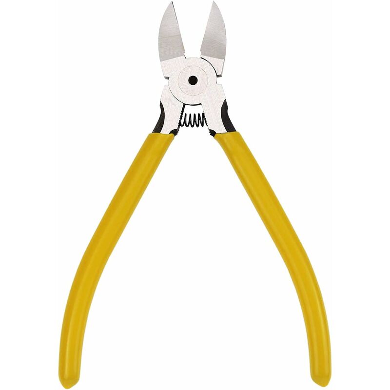 6'' Diagonal Cutting Pliers, Professional Wire Cutter With High Strength Chrome Vanadium Alloy Steel Cutting Edge - Image 1
