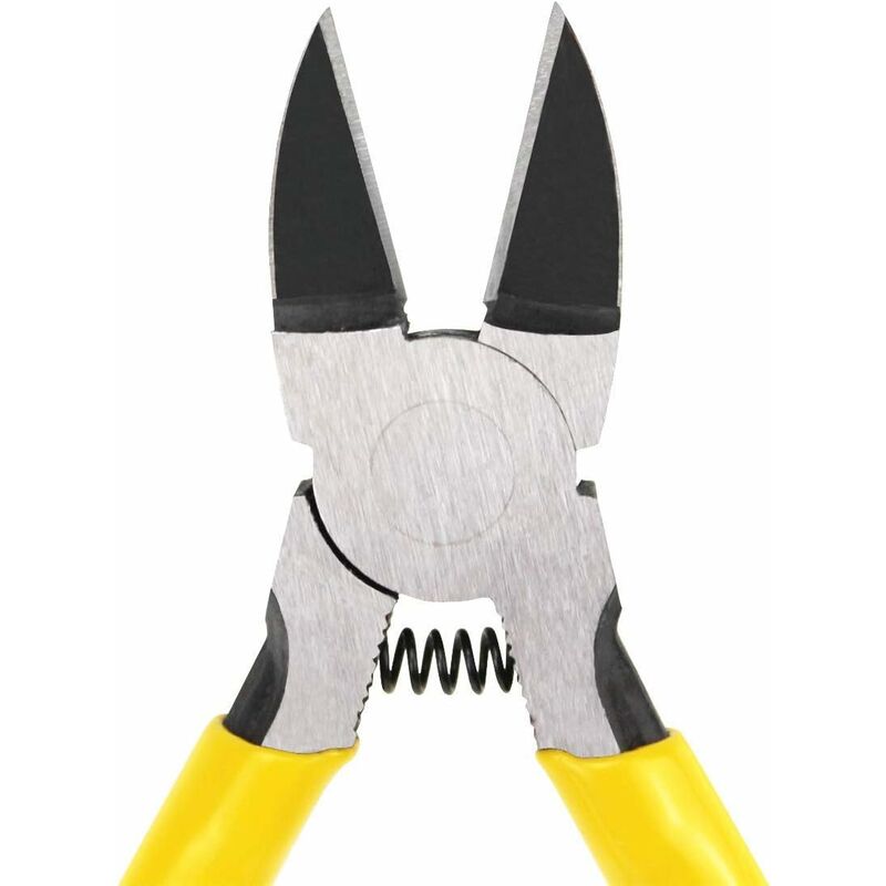 6'' Diagonal Cutting Pliers, Professional Wire Cutter With High Strength Chrome Vanadium Alloy Steel Cutting Edge - Image 4