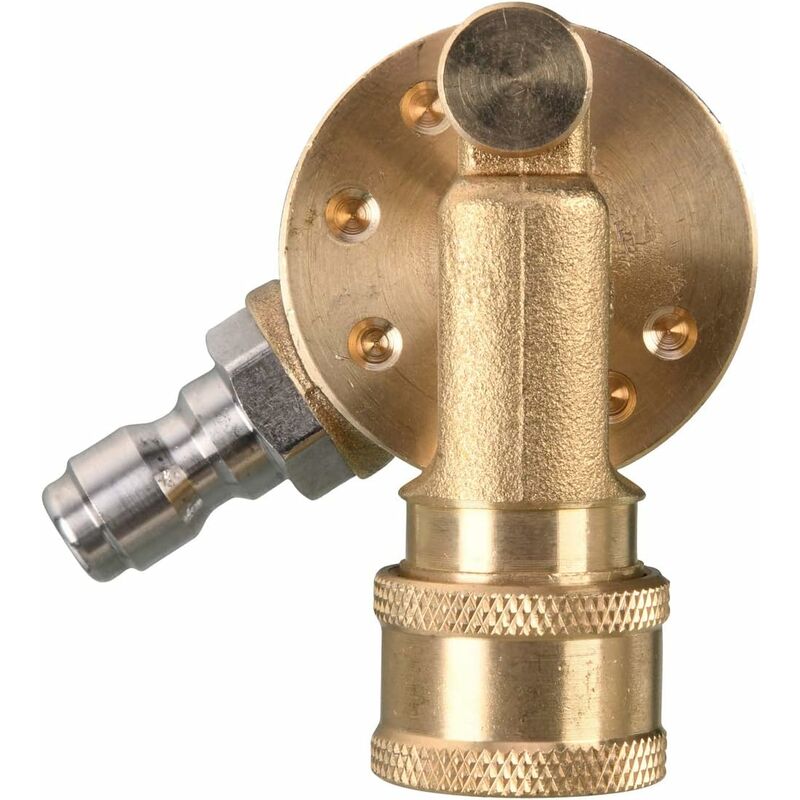 DAily Swivel Coupler Tool For Pressure Washer Tips Gutter Cleaner Attachment 1/4 Inch Quick Disconnect 240 Degree 4500 - Image 1