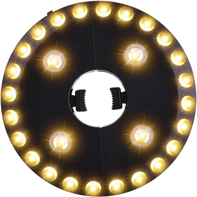 Patio Umbrella Light Warm White, 3 Brightness Modes, 28 LED Lights At 200 Lumens, 4 Aa Batteries Operated, For Patio - Image 1