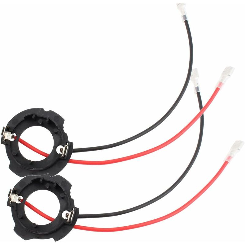 H7 LED Headlight Bulb Adapter Holder Retainers For Golf 5 Mk5 Gti Jetta - Image 1