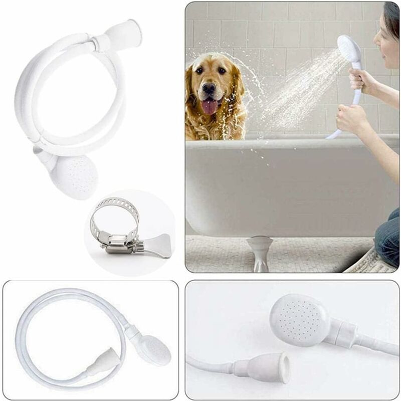 Single Shower Head For Bath Sink Or Toilet Sink, Shower Hose, Quick Connect Single Shower Faucet, Kids Pet Shampoo - Image 3