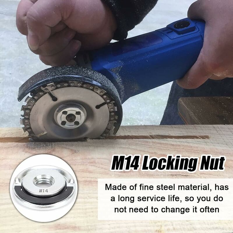 Angle Grinder Nuts Lock Nuts Angle Grinder Accessory Quick Utility Clamping Tool M14 14Mm Fit - Image 3