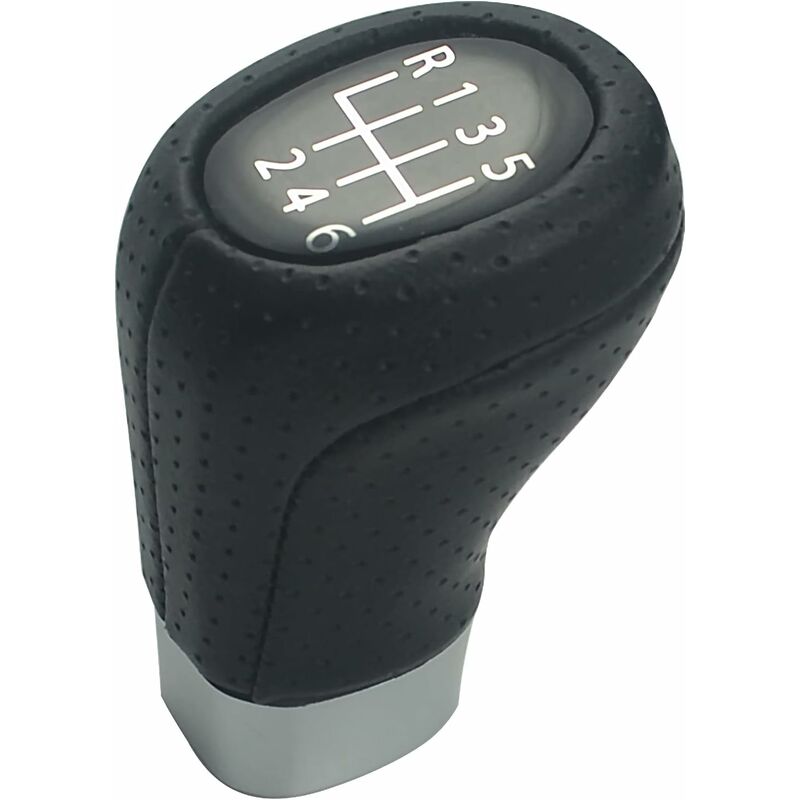 6 Speed Gear Shift Knob Leather Fits For Bmw E34 E36 E38 E39 E46 E53 E60 E61 E63 - Image 2