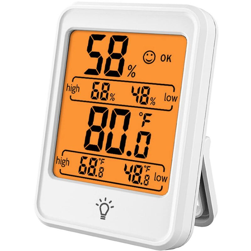 ROom Thermometer Digital Indoor Thermometer Hygrometer, Mini Temperature Monitor And Hygrometer For Home Office Air - Image 1