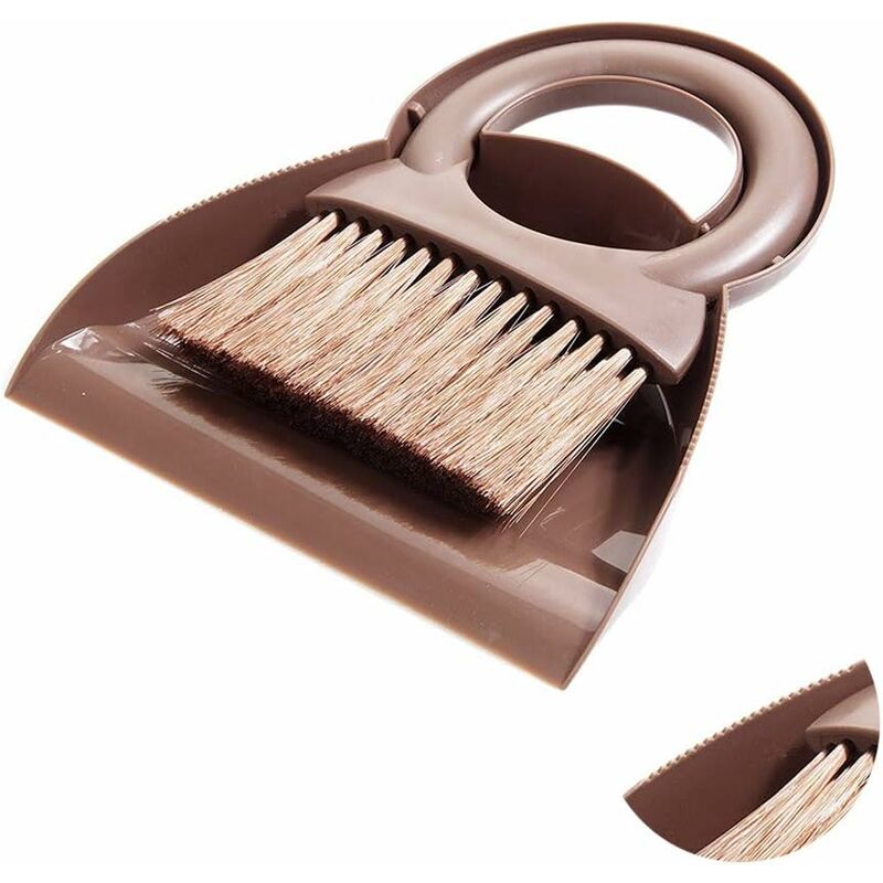 Dustpan And Brush Set Multifunctional Cleaning Tool Mini Sweeper With ROund Handle Dustpan Dustpan For Home Kitchen - Image 1