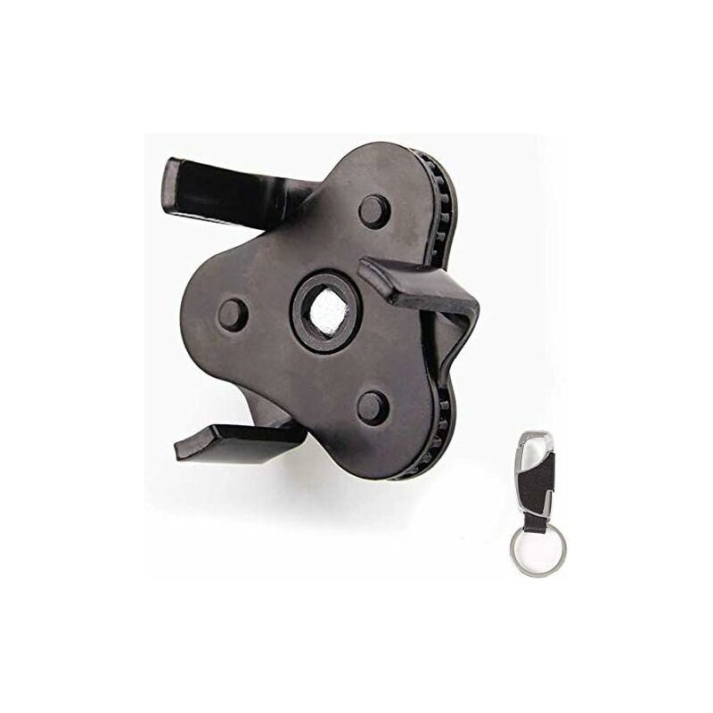 Oil Filter Wrench 3 Claws Adjustable Two Way 53-108Mm Universal - Image 1