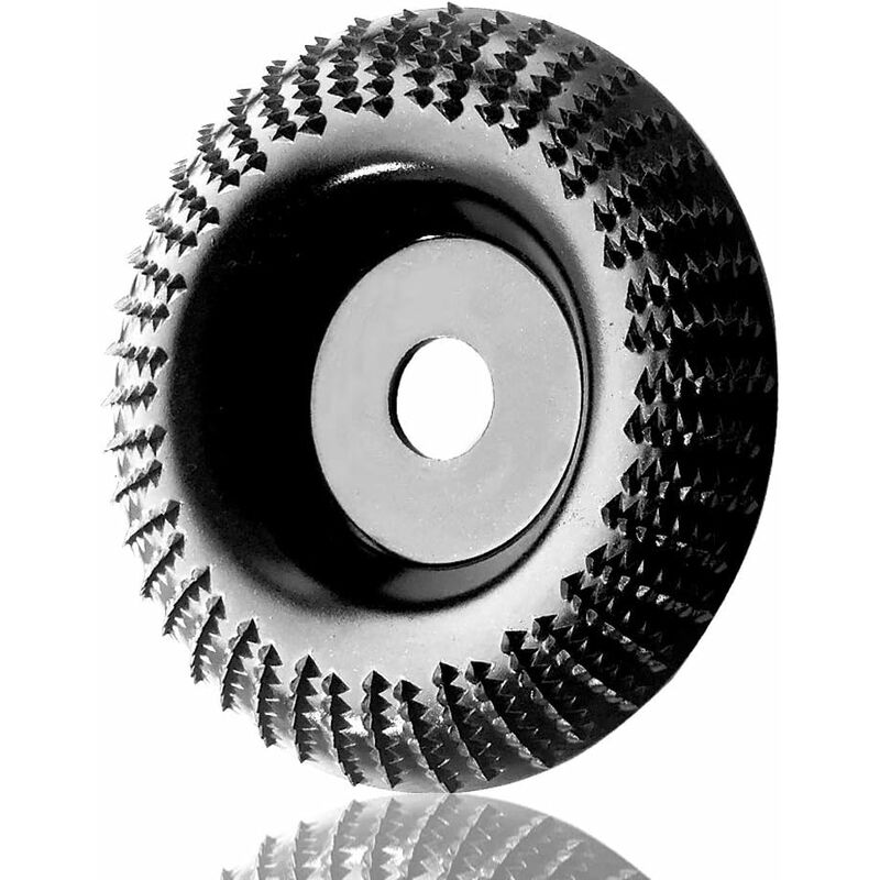 Wood Carving Disc (Ø 110Mmx 22 Mm) Wood Grinding Disc Chainsaw Disc, Tungsten Carbide Wood Grinding, Grinding Discs For - Image 1