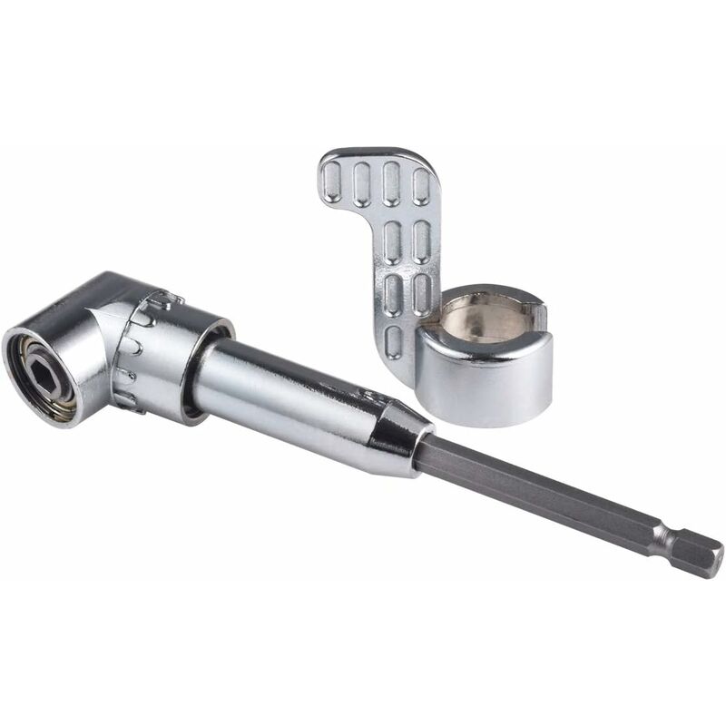 105 Degree Right Angle Drill Bit Extension Socket For Narrow Corner With Strong Magnet, Hex Head Screwdriver - Image 1