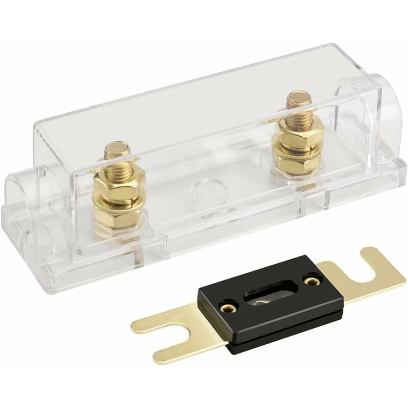 Car Fuse Holder - Audio, Video, Stereo Anl - Gauge 0 2 4 - Input And Output With 250A Anl Fuse - Image 4