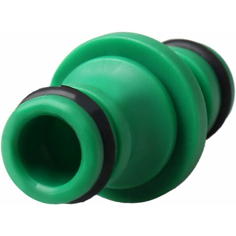 6 pcs Double Hose Connector, Double Male Hose Connector Plastic Pipe Fittings For Joining Garden Hose Tube (Green) - Image 2
