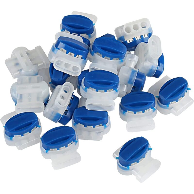 20 pcs Resin Filled Cable Connectors 3 Pole Terminal Blocks For RObotic Lawn Mowers - Image 3