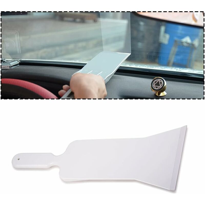 Multi-Purpose Silicone Window Squeegee, Car Window Film Wrapping Tools, For Car Window Film Installation, Front And - Image 1