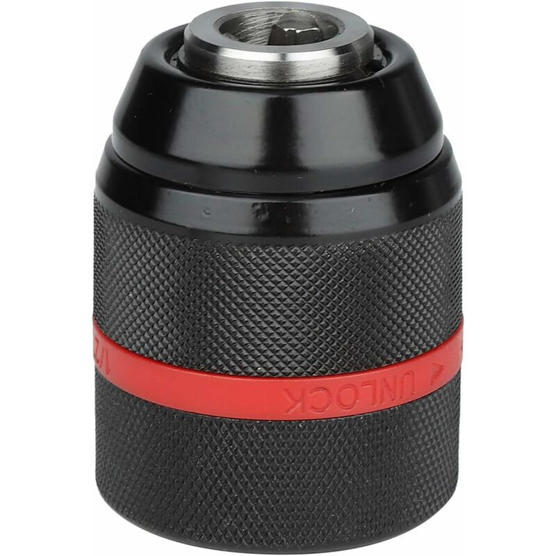 Keyless Drill Chuck, Drill Chuck, Cordless Drill Chuck, 1/2-20Unf 2-13Mm Mount Keyless Hand Drill Chuck Self-Tightening - Image 1