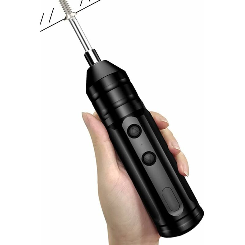 Cordless Electric Screwdriver Kit 250Rpm Mini Drill Usb Rechargeable Portable Auto Repair Tool Kit With Usb - Image 1