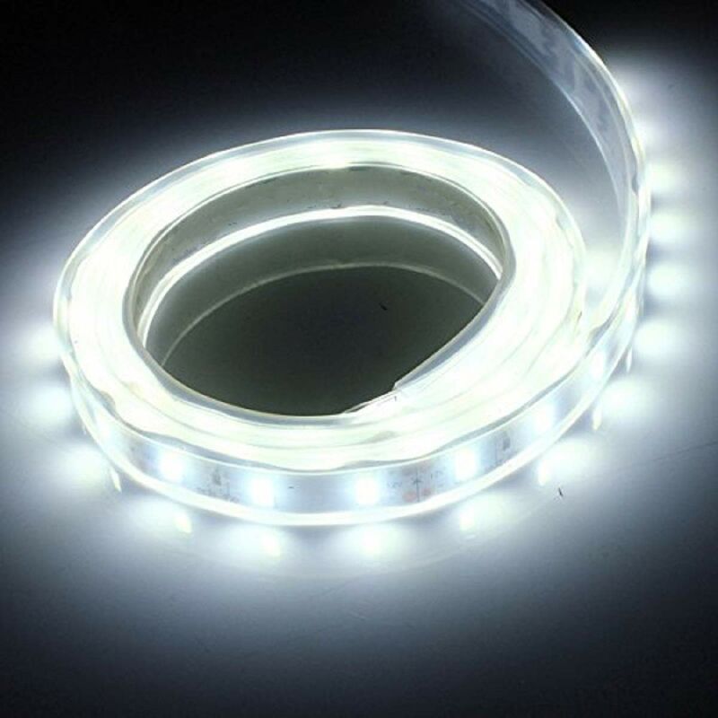 5M 5630 Smd LED Silicone Strip Light Cool White Waterproof 12V - Image 3