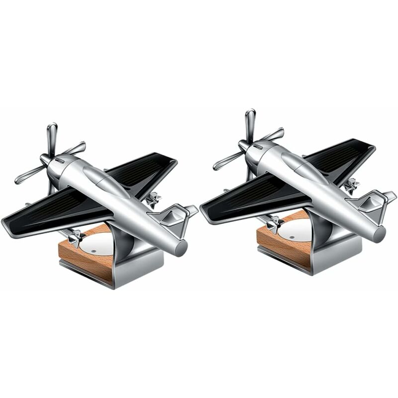 2 pcs Airplane Perfume Ornament Car Diffuser Essential Oil Diffuser Car Diffusers For Essential Oils Solar Air - Image 1