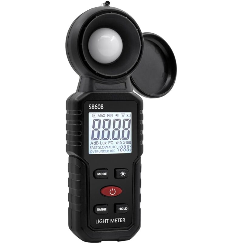 Digital Lux Meter, Light Measurement With 0.1-200,000 Lux, Portable Digital Ambient Light Meter Range Up To 200,000 Lux - Image 1