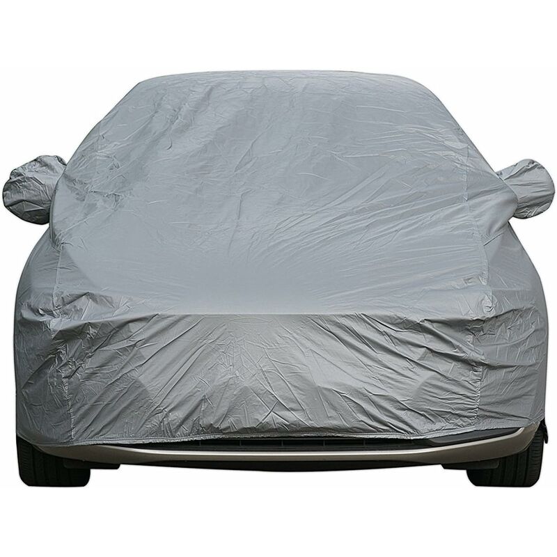 Universal Vehicle Cover, Fully Waterproof, Anti-Scratch, Durable, Lined, Breathable Cotton, Heavy Duty - Image 1