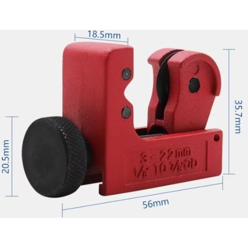 Metal Pipe Cutter Copper Pipe Cutter 3-22Mm Tube Cutter Aluminum Pipe Cutter Water Pipe Air Conditioning Repair Tool - Image 3
