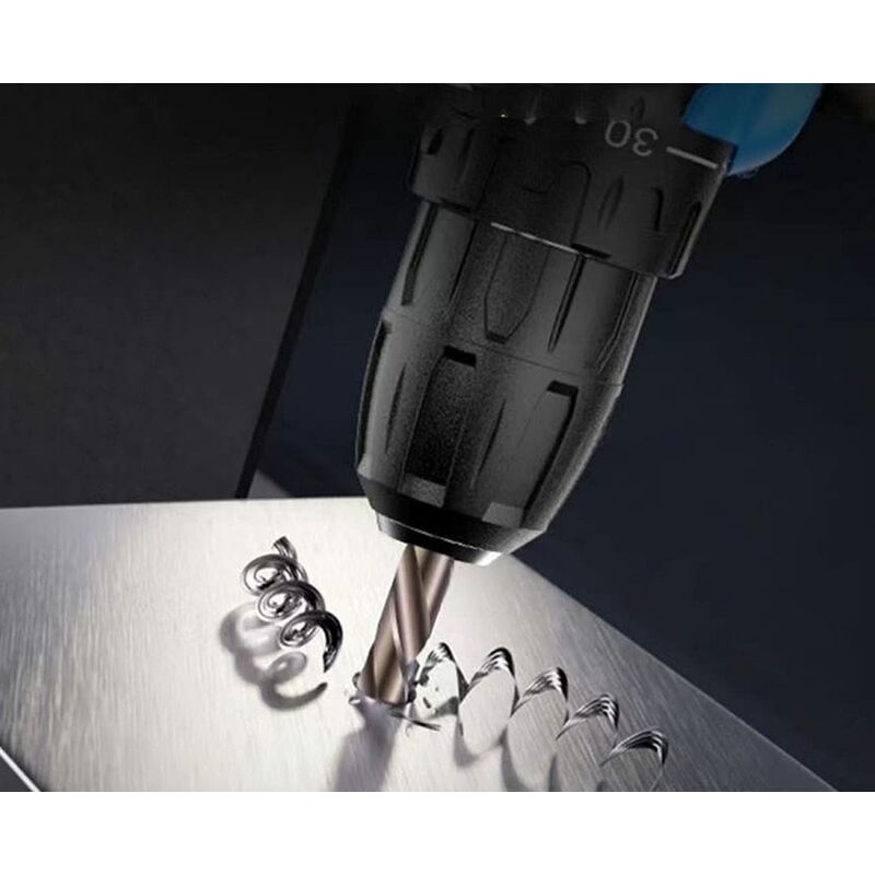10 pcs M35 Hss Cobalt Drill Bit Set, Steel Twist Drill Bit, Drill Diameter 0.8Mm - Image 3