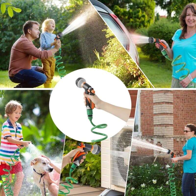 10M Flexible Garden Hose For Garden Shower, Expandable Garden Hose For Garden Watering, Pet, Car Washing. - Image 4