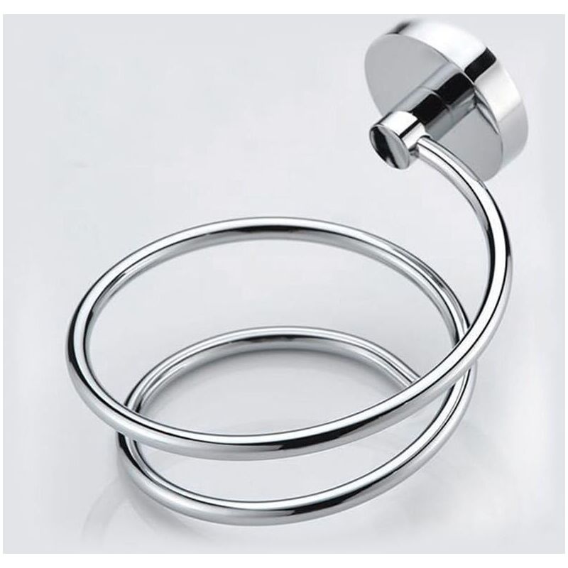 Wall Mounted Hair Dryer Holder, 304 Stainless Steel Hair Dryer Storage/Holder, Bathroom Accessories - Image 3