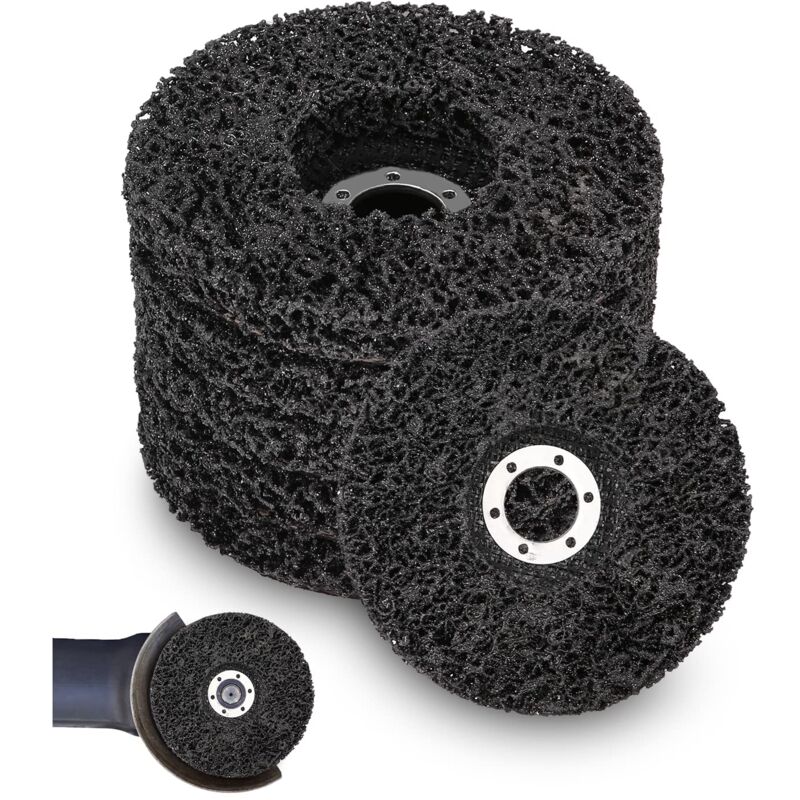 5 pcs Grinding Disc, 125 X 22 Mm, Abrasive Disc For Angle Grinder, Csd Abrasive Cleaning Disc Coarse Cleaning Discs For - Image 1