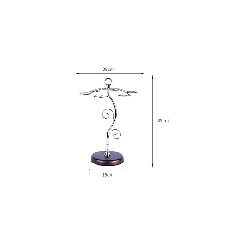 Countertop Wine Glass Rack - Air Drying System - Kitchen Glass Storage Rack - Wine Glass Storage Rack 35 X 25 Cm - Image 3