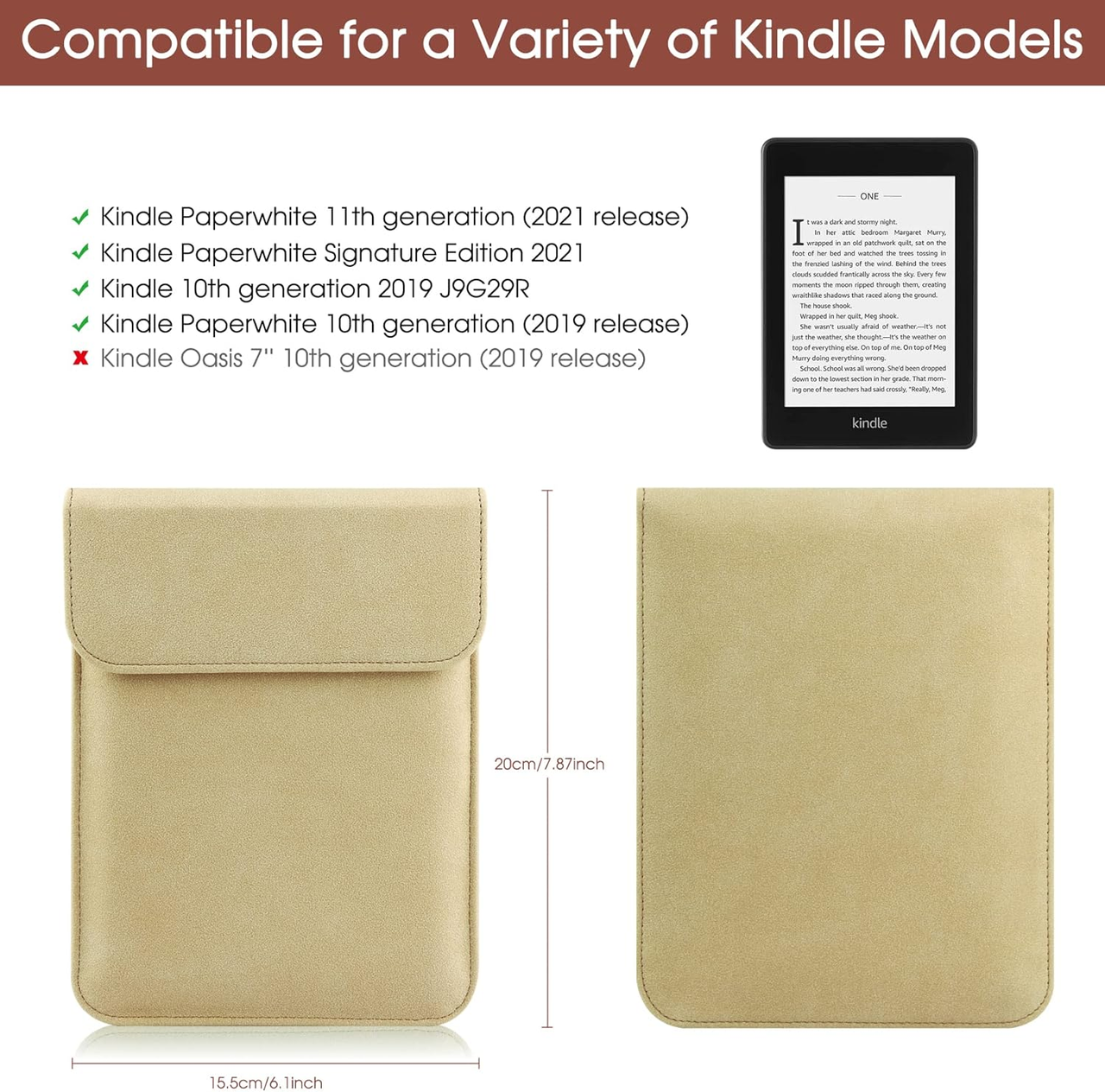 Universal Sleeve Case for 6
