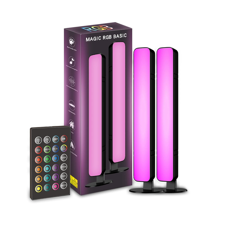 Dynamic Music Syncing LED Lights Atmospheres Lighting LED Light Bar For Car Interior And Home Entertainments Lamp - Image 1