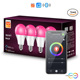4 Pack Smart Light Bulbs,WiFi & Bluetooth LED Light Bulb That Works with Alexa & Google Home, Color Changing Light Bulb, 9W  E27 2.4Ghz WiFi Light Bulbs Tuya Smart APP - Image 1