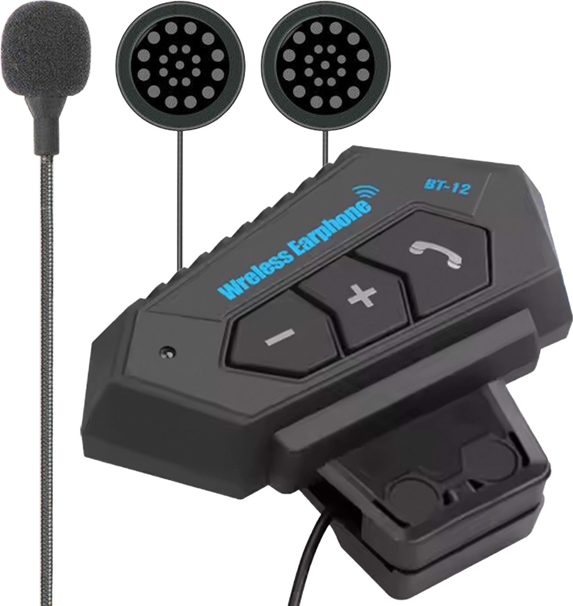Bluetooth Headset Communication | Motorcycle Helmet | IP67 Waterproof | Motorcycle Accessory | Bluetooth 4.2 - Image 1