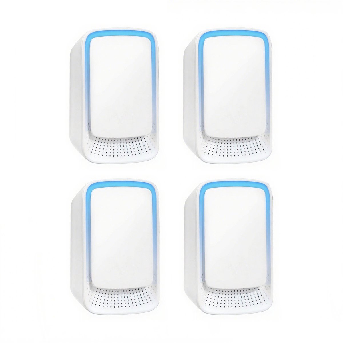 Air Purifier - Pack of 4 Plug-in Negative Ion Air Purifiers - Negative Ion Air Purifier - Home Air Purifier - Negative Ion Air Purifier - Deodorizer - Ionizer - Wit - Image 1