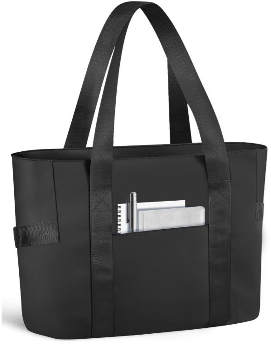 Waterproof shoulder bag for 16-inch laptops for women, ideal for work, school and travel. - Image 1