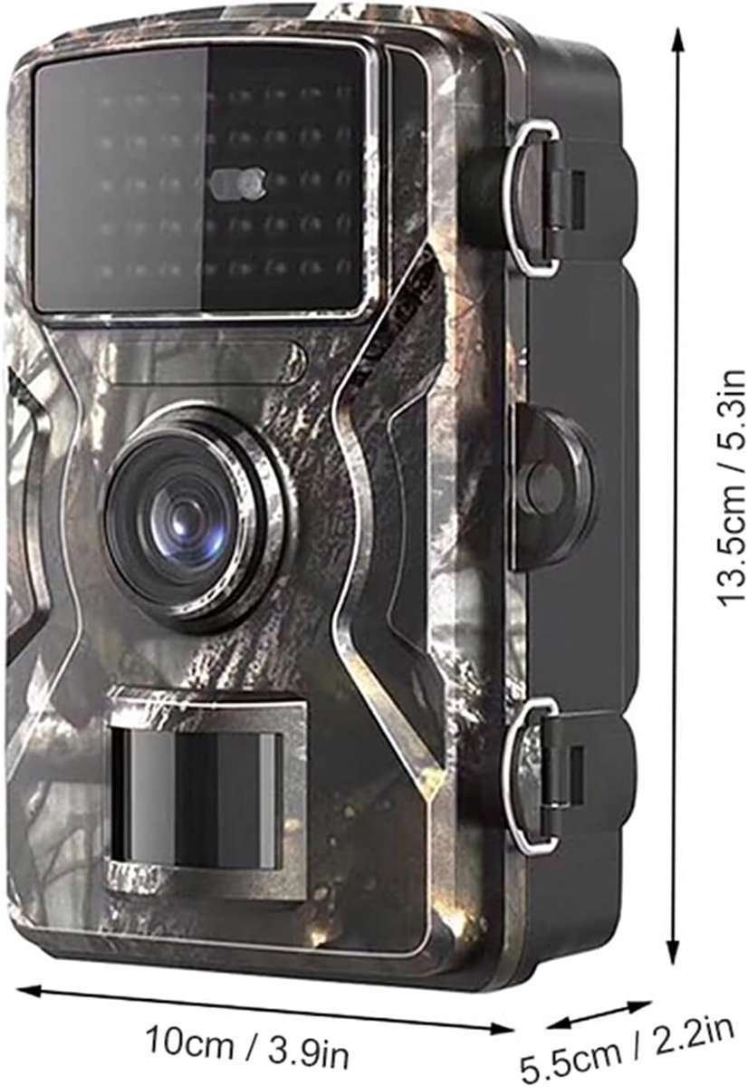 Rechargeable wildlife camera with night vision - 10 x 13.2 cm - IP66 waterproof - 1.3 m range - 1080p - 32 GB SD card included - For wildlife monitoring - For outdoor use - Image 6