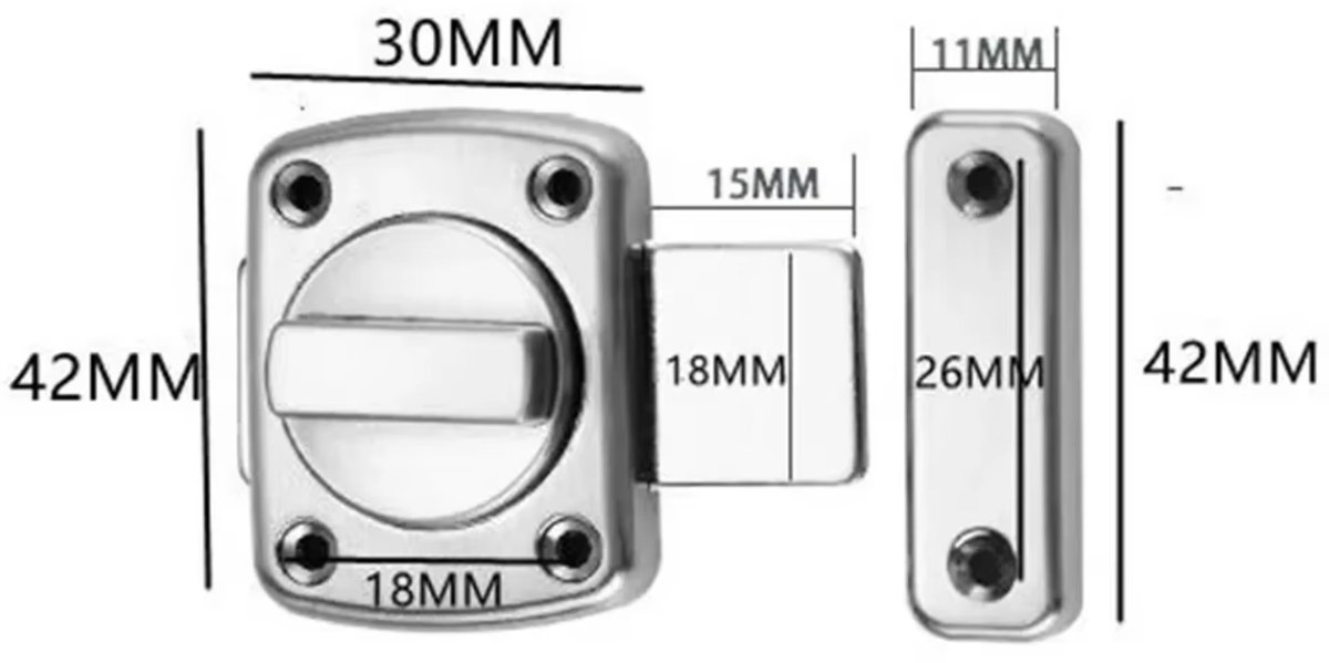 Premium door lock - door lock - security lock - burglar protection - Image 4