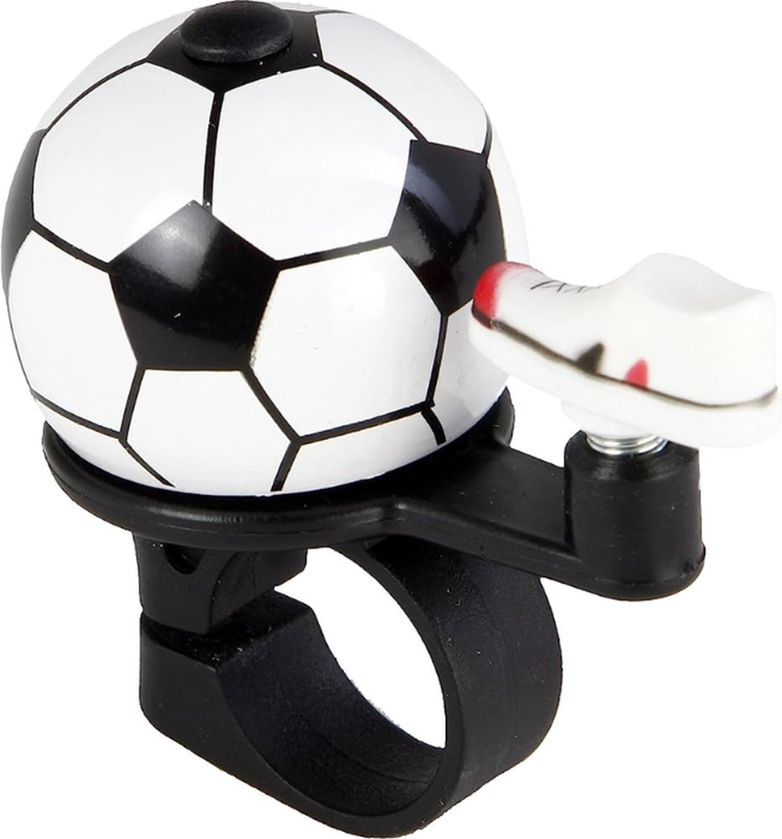 Football bike bell - children's bike bell / girl's bike bell / boy's bike bell / child's bike bell / bike horn / bell / gift - Image 4