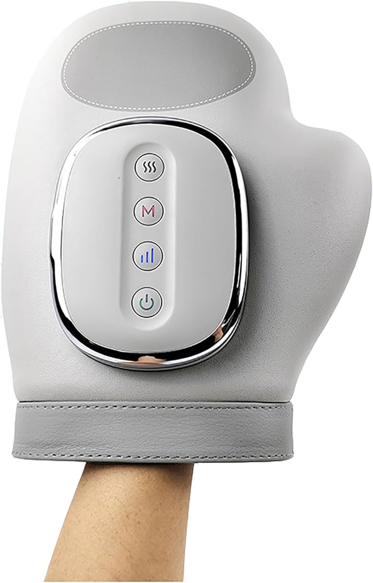 Hand massage with inflatable cushion - Hand massage with heat and compression - Split - For arthritis - Pain relief - Muscle relaxation - Carpal tunnel syndrome - Image 1