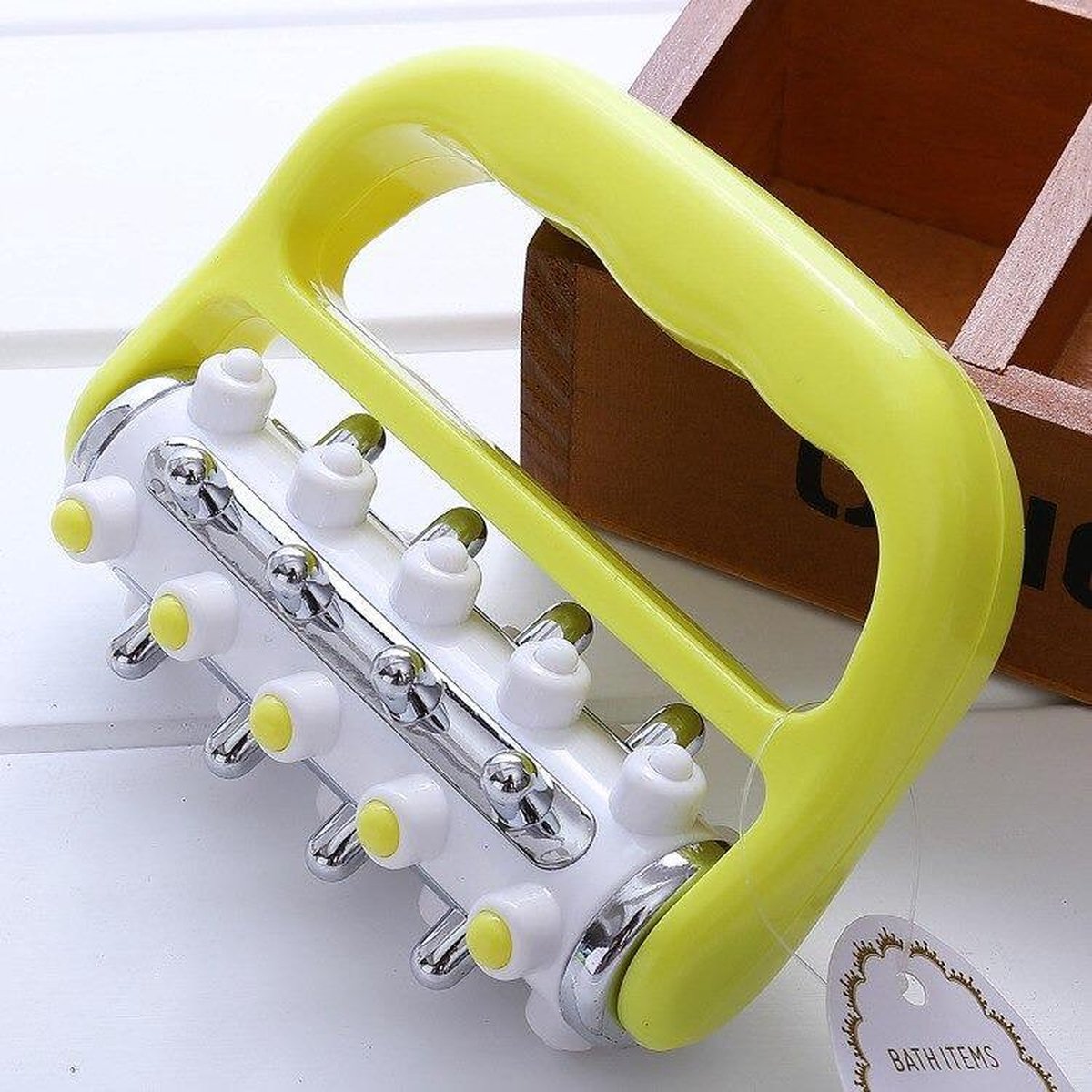 WiseGoods Luxury Massage Roller - Massage Device - Anti-cellulite Roller - Anti-cellulite Roller - Roller - Connective Tissue Massage - Image 4