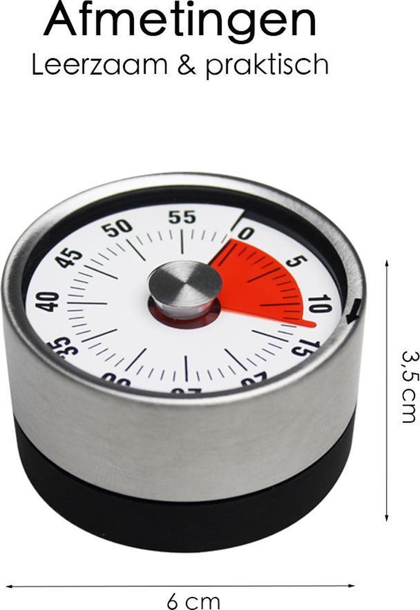 FLOKOO Leather and Metal Clock - Image 3