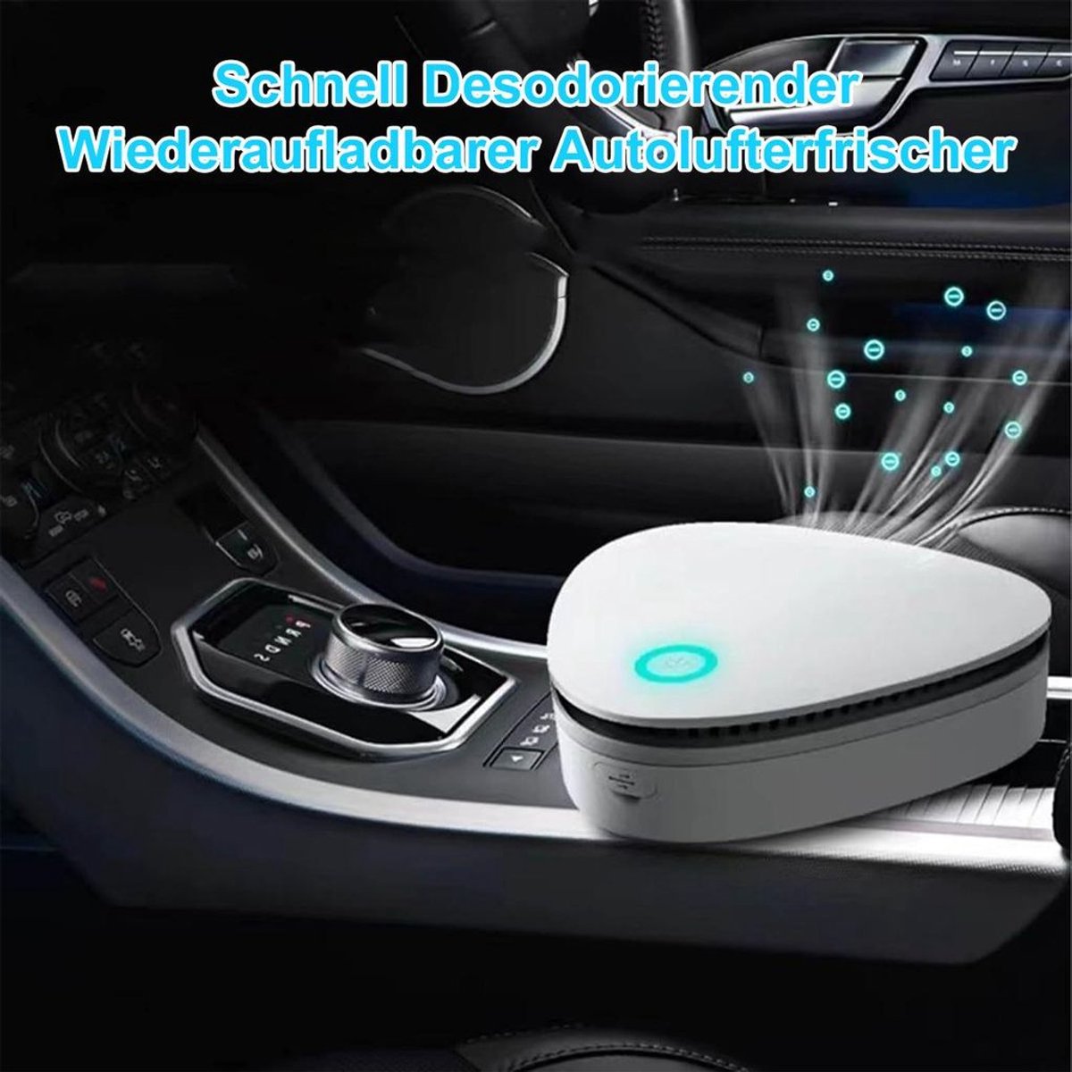 Air purifier, smoke cooler, air purifier suitable for allergy sufferers, mini air cooler, suitable for home, car, cooler and shoe box. - Image 3