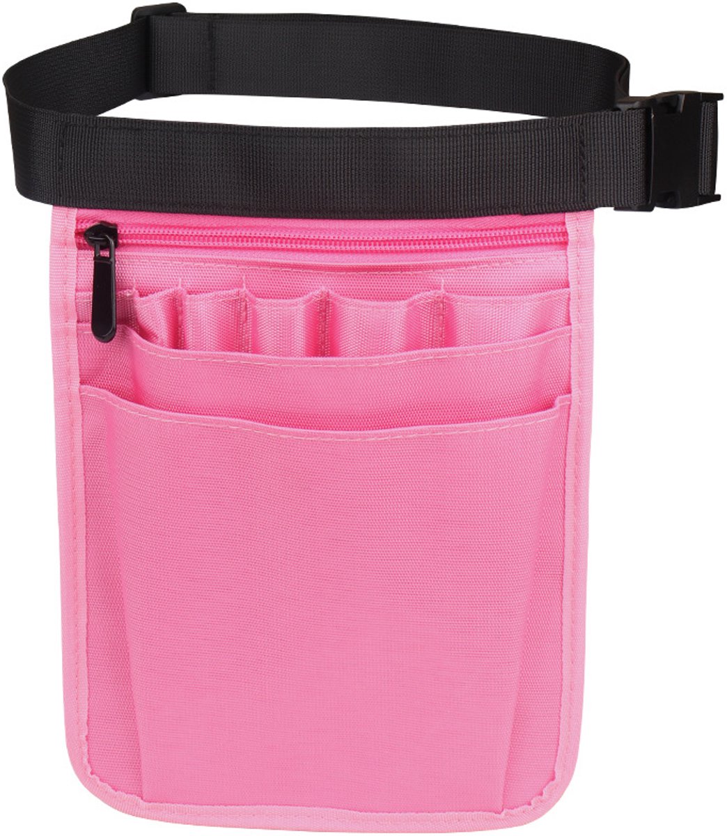 Fanny pack - Men's fanny packs - Women's fanny pack - Nurse fanny pack - Nurse accessory bag - Multifunctional fanny pack - Nurse work bag - Adjustable work bag - Tool bag - Unisex - Pink - Image 1