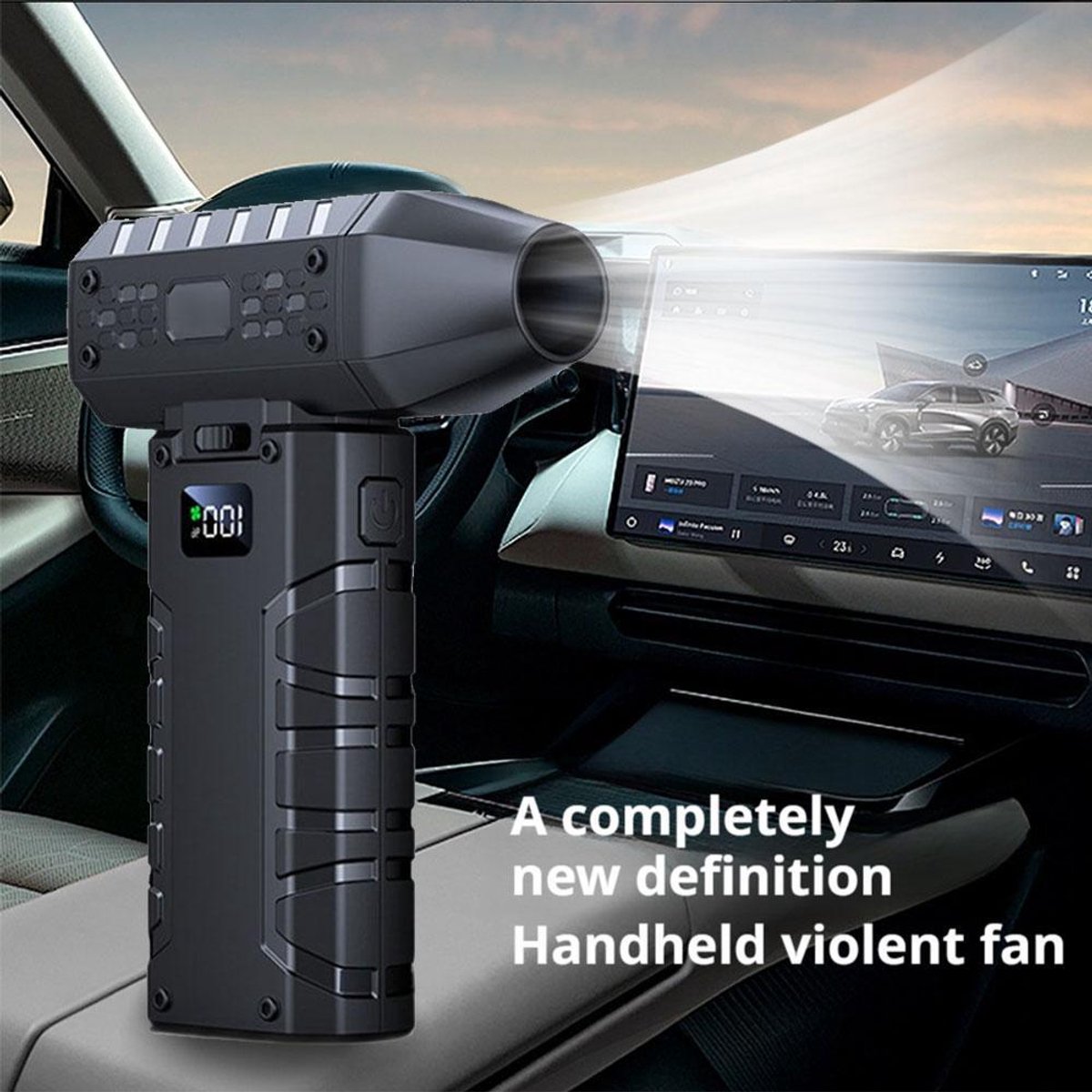 Mini electric turbo jet at 160,000 rpm, wind speed: 52 m/s - Image 8