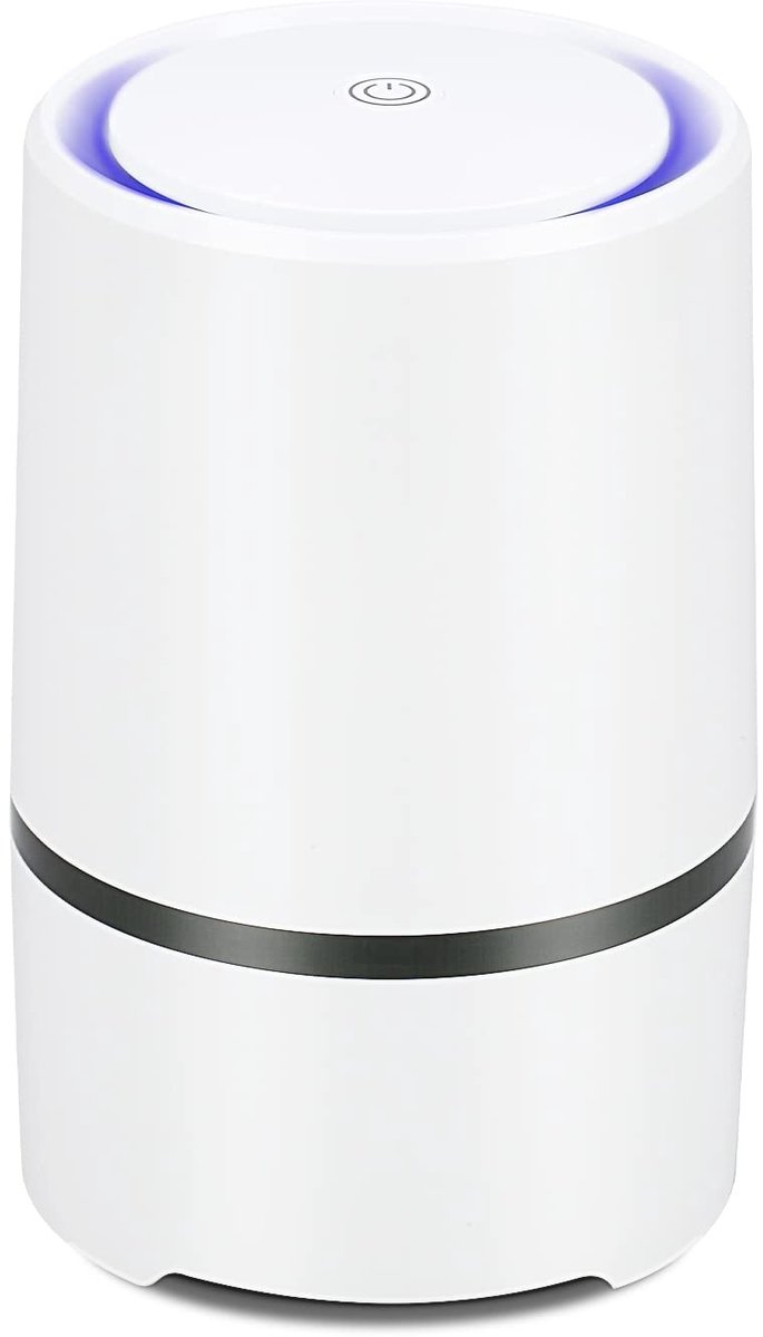 Air purifier - For living room, bedroom, office, and baby's room - Air quality indicator - Effective against dust mites, hay fever, allergies, and dust - Air purifiers - Air purifier - Image 1