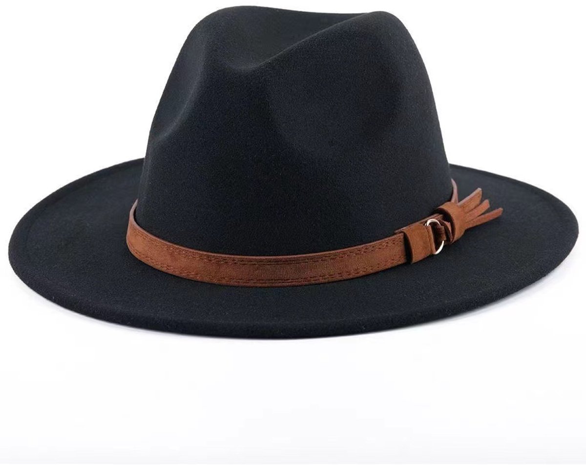 Hats - Roll-up felt hats for outdoor use - Hiking hats - Wool hats - Waterproof and foldable leather hat lining for men and women - Image 1