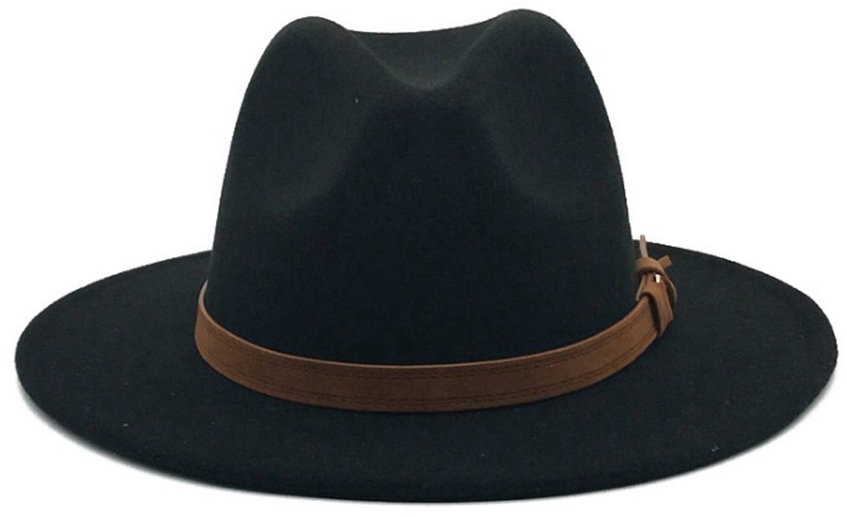 Cap - Sun hat - Bucket hat - Men's sun hat - Men's bucket hat - Hiking hats - Waterproof wool hats - Roll-up felt hats for outdoor use - Foldable leather lining - For men and women (Bordeaux) - Image 3